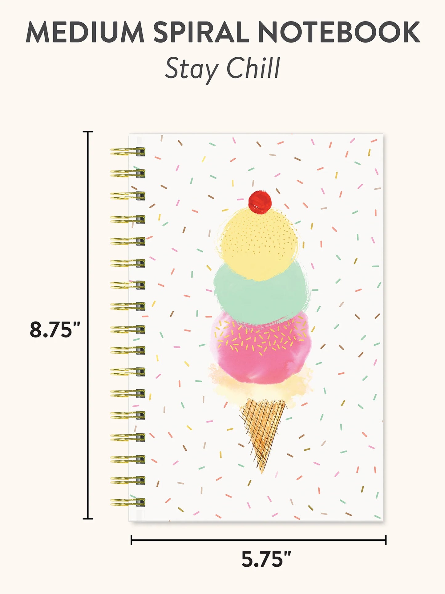 מחברת ספירלה Stay Chill