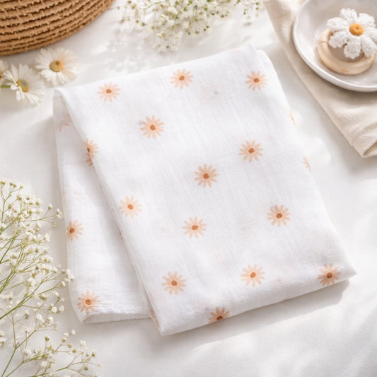 חיתול כותנה Daisies