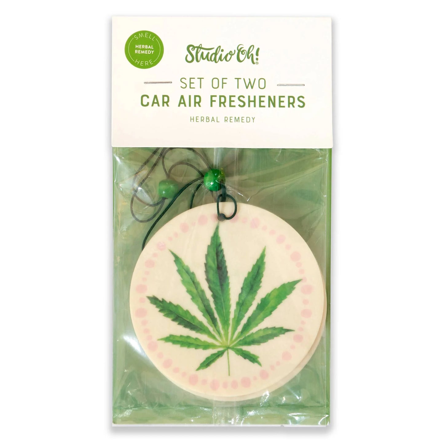 מפיץ ריח לרכב Cannabis Leaf