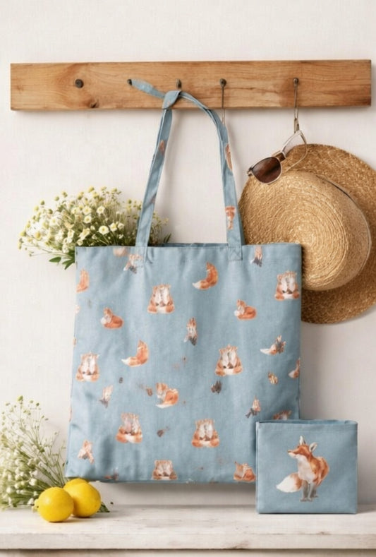 תיק קניות מתקפל שועל