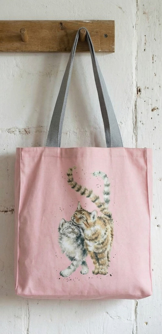 תיק קנבס מעוצב חתולים