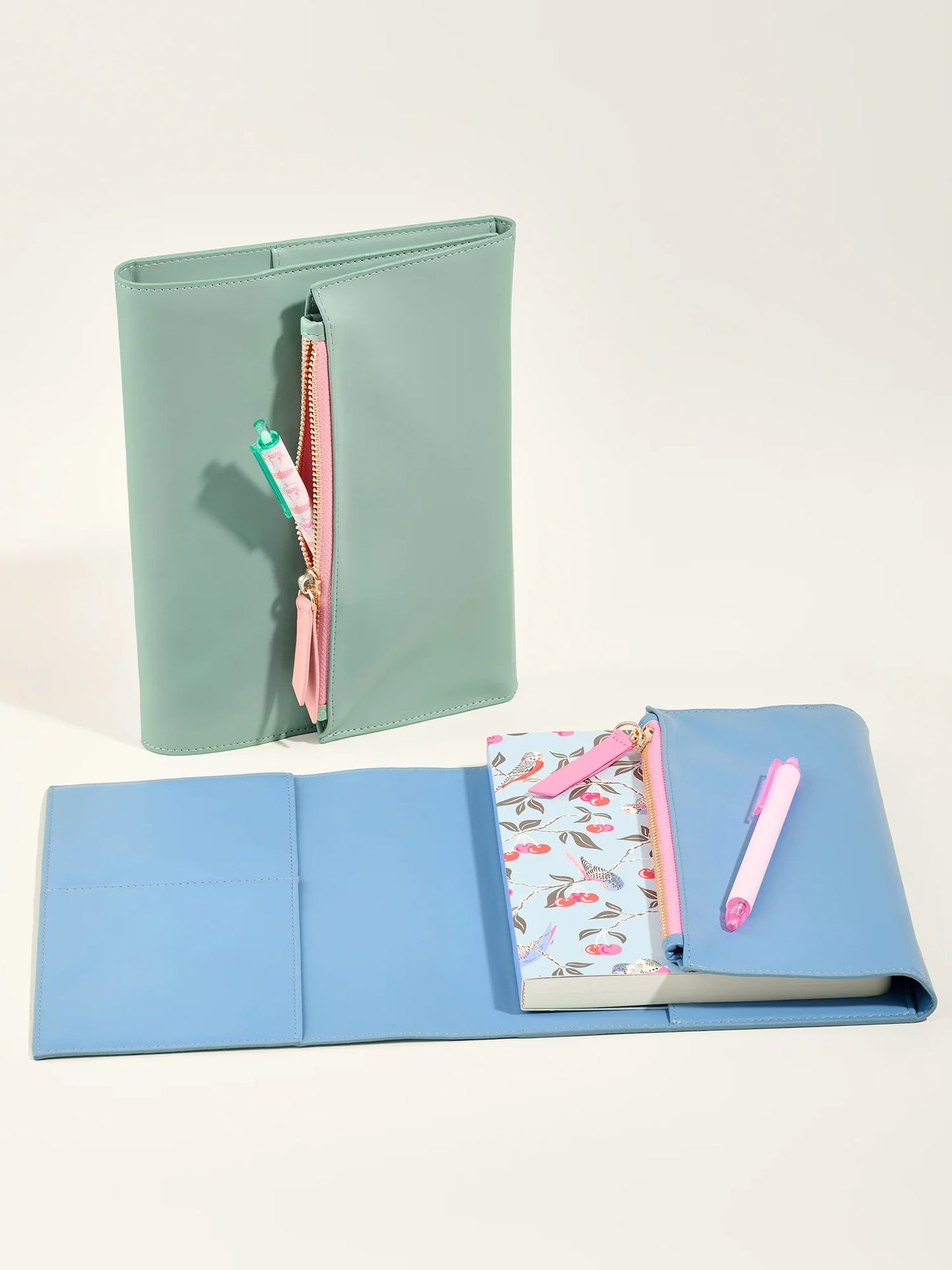 ארגונית Keri Notebook Organizer בצבע Periwinkle & Pink