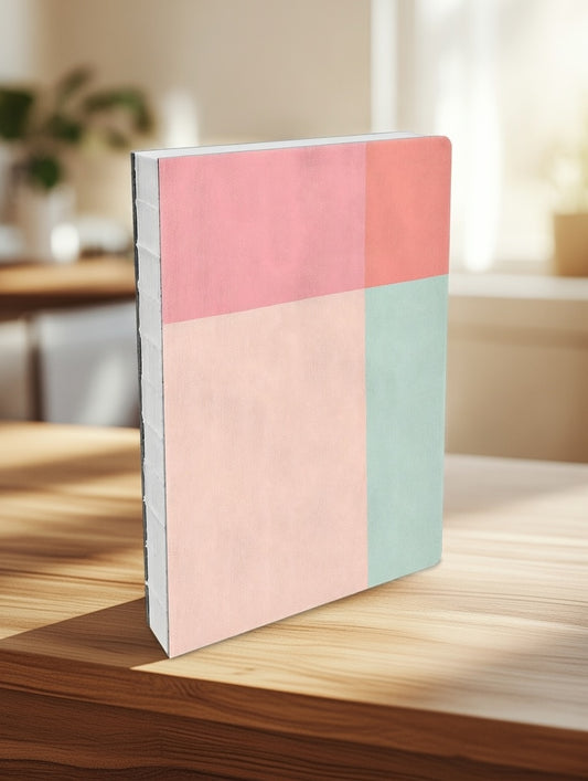 מחברת כריכה קשה Pastel Color Block