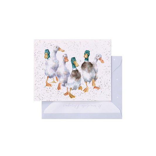 כרטיס ברכה מיני Quackers (GE057)