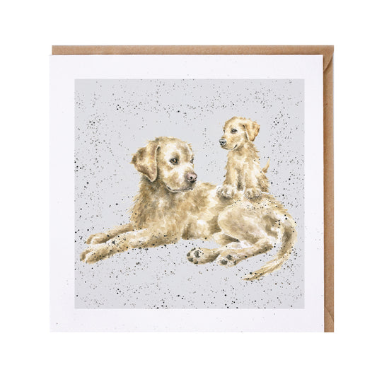 כרטיס ברכה 'Nora and Meg' Labrador (DR001)
