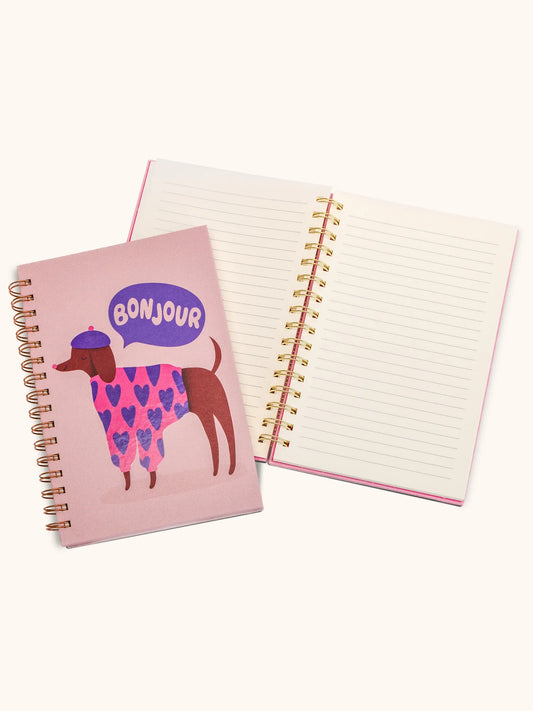 מחברת ספירלה Bonjour