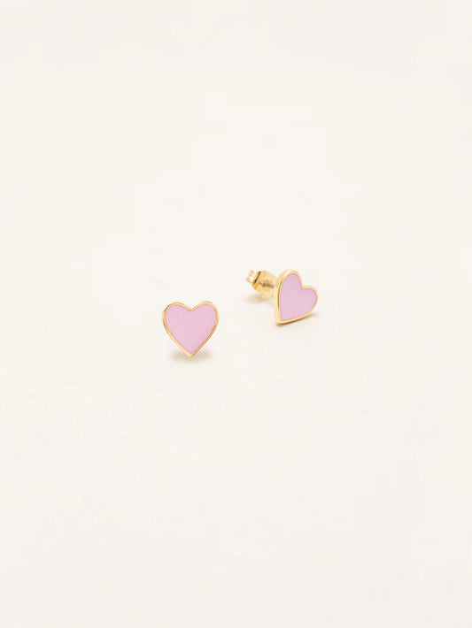 עגילי לב קולקציית Good Day