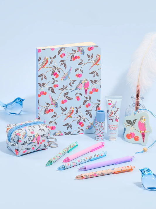 מחברת רכה keri דגם Birds in the Cherry Tree