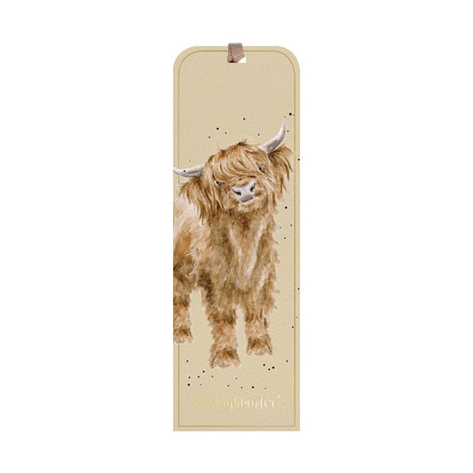 סימנייה - 'The Highlander' Highland Cow