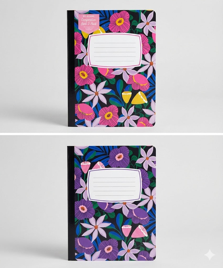 דואו מחברות FLOWER FROLIC