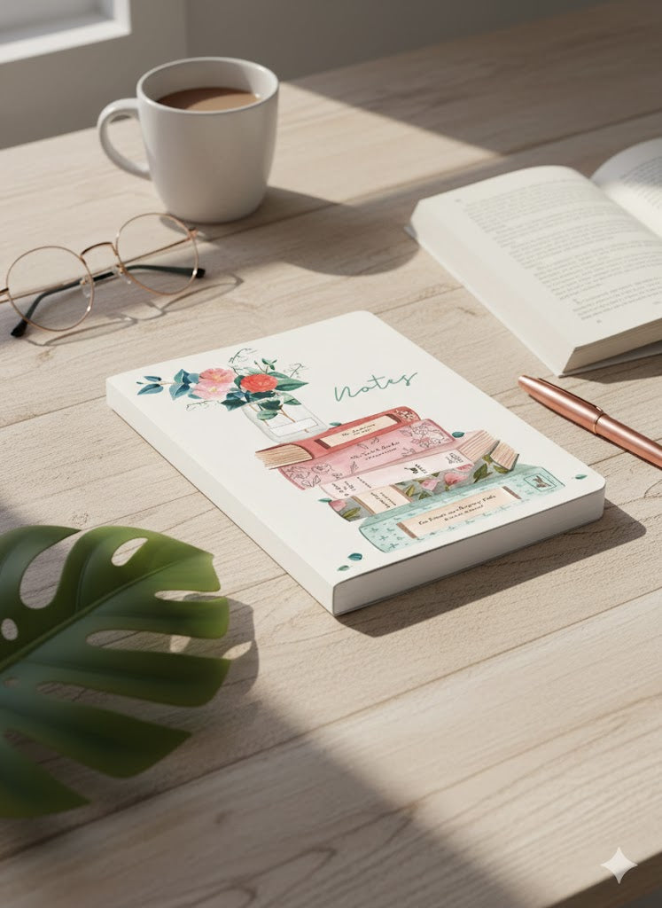 מחברת רכה keri דגם A Bountiful Read