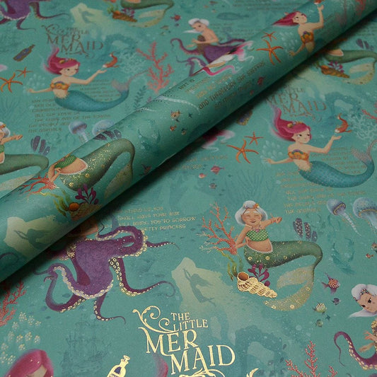 נייר עטיפה בת הים הקטנה