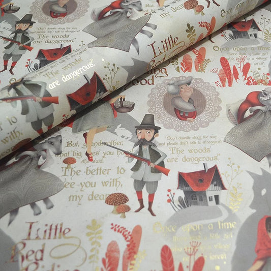 נייר עטיפה כיפה אדומה