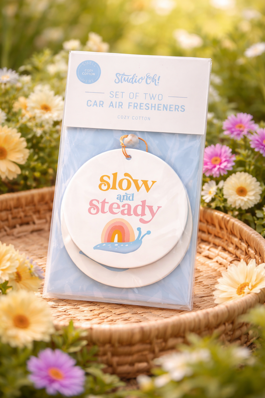 מפיץ ריח לרכב SLOW & STEADY