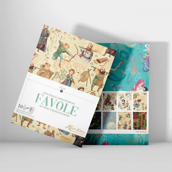 מארז ניירות עטיפה אגדות