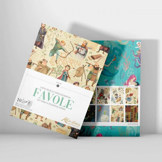 מארז ניירות עטיפה אגדות