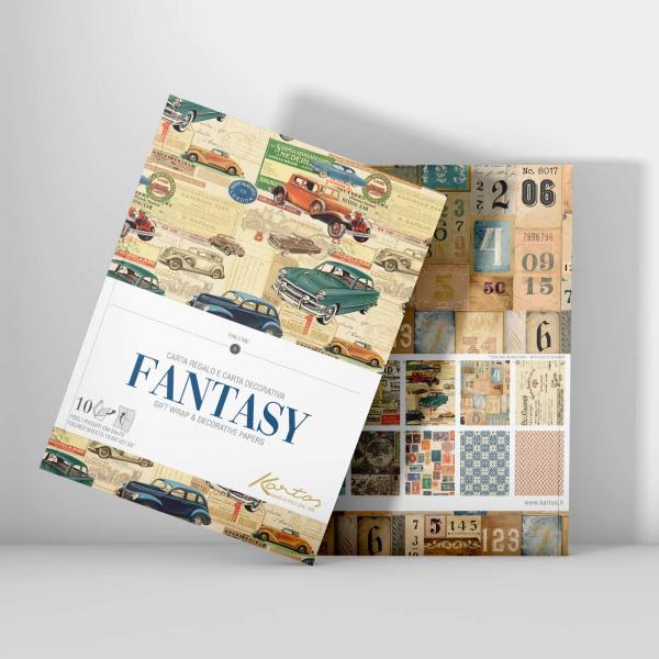 מארז ניירות עטיפה Fantasy