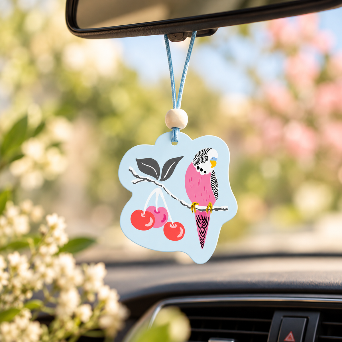 מפיץ ריח לרכב Birds in the Cherry Tree