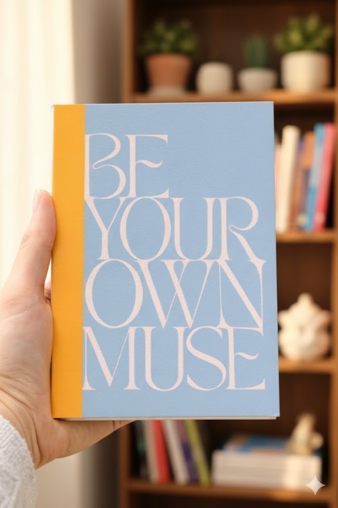 מחברת רכה קטנה BE YOUR OWN MUSE