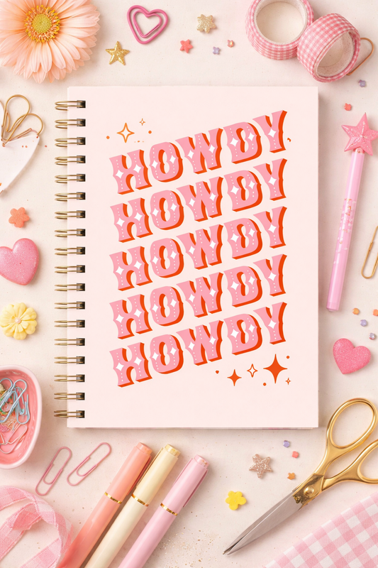 מחברת ספירלה Howdy Partner