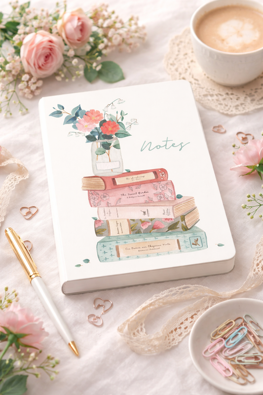 מחברת רכה keri דגם  A Bountiful Read