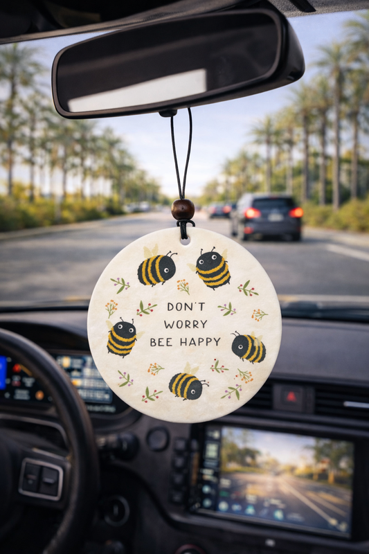 מפיץ ריח לרכב Don't Worry Bee Happy
