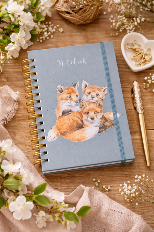 מחברת ספירלה שועל Wrendale