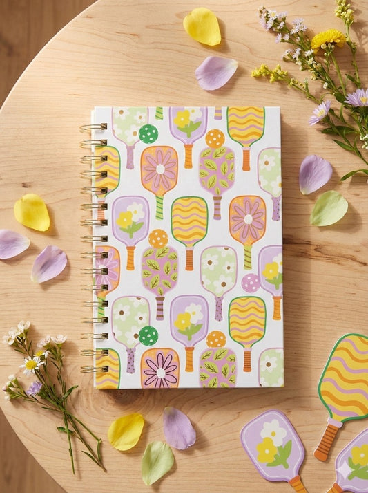 מחברת ספירלה Pickleball Rally