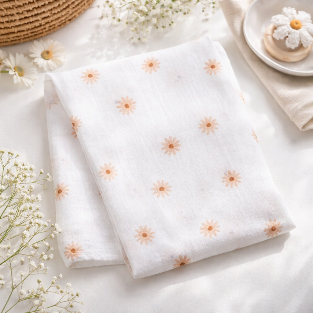 חיתול כותנה Daisies