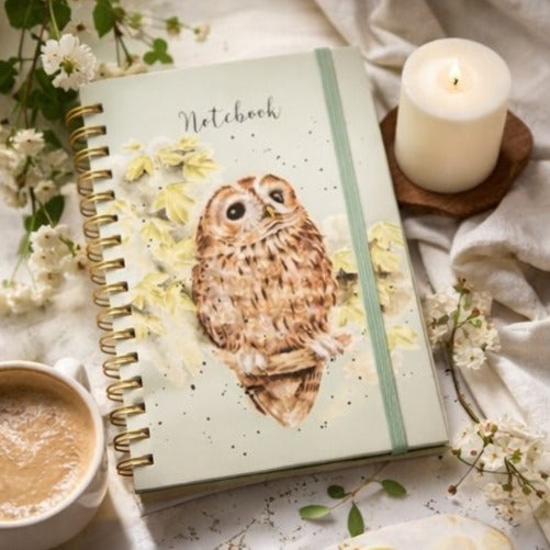 מחברת ספירלה ינשוף Wrendale