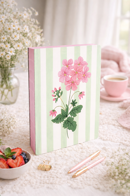 מחברת כריכה קשה Cabana Blooms