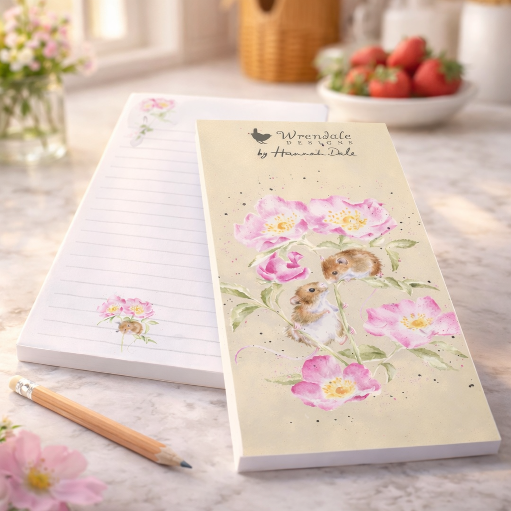 פנקס קניות מגנטי 'Little Whispers' Mouse