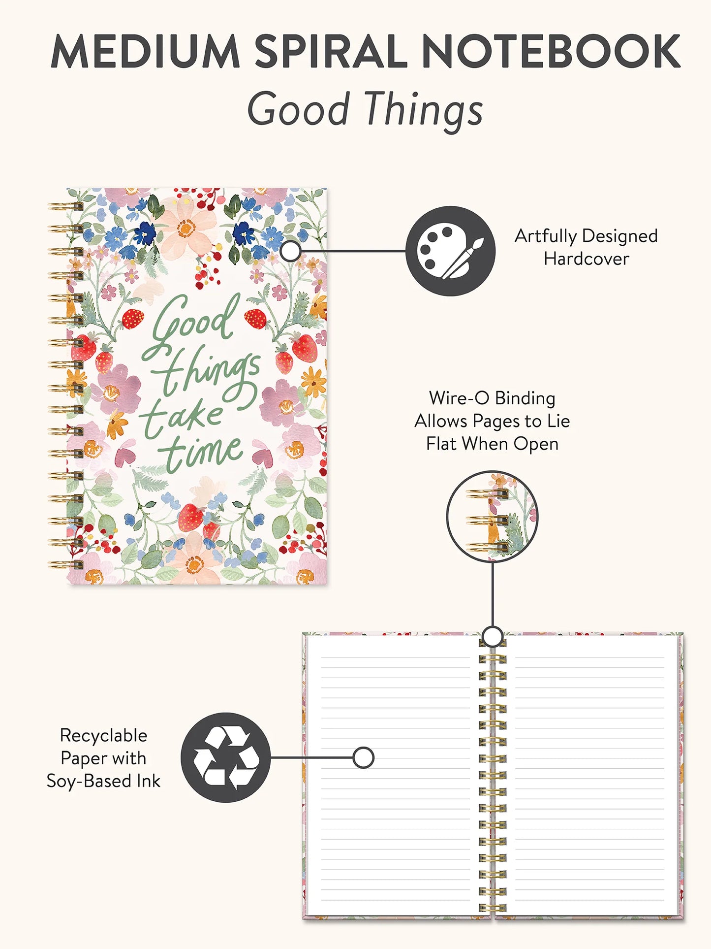 מחברת ספירלה Good Things