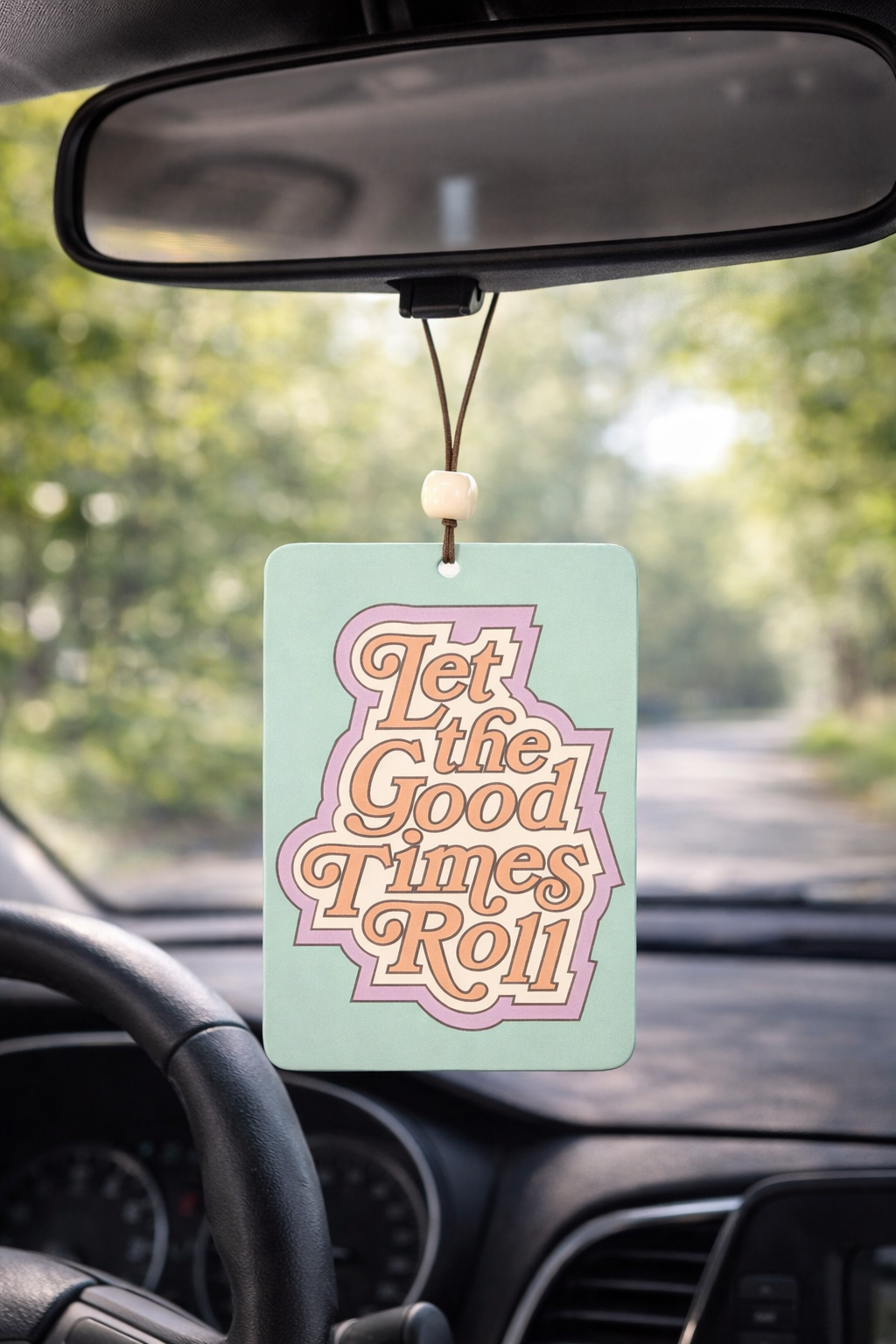 מפיץ ריח לרכב LET THE GOOD TIME ROLL