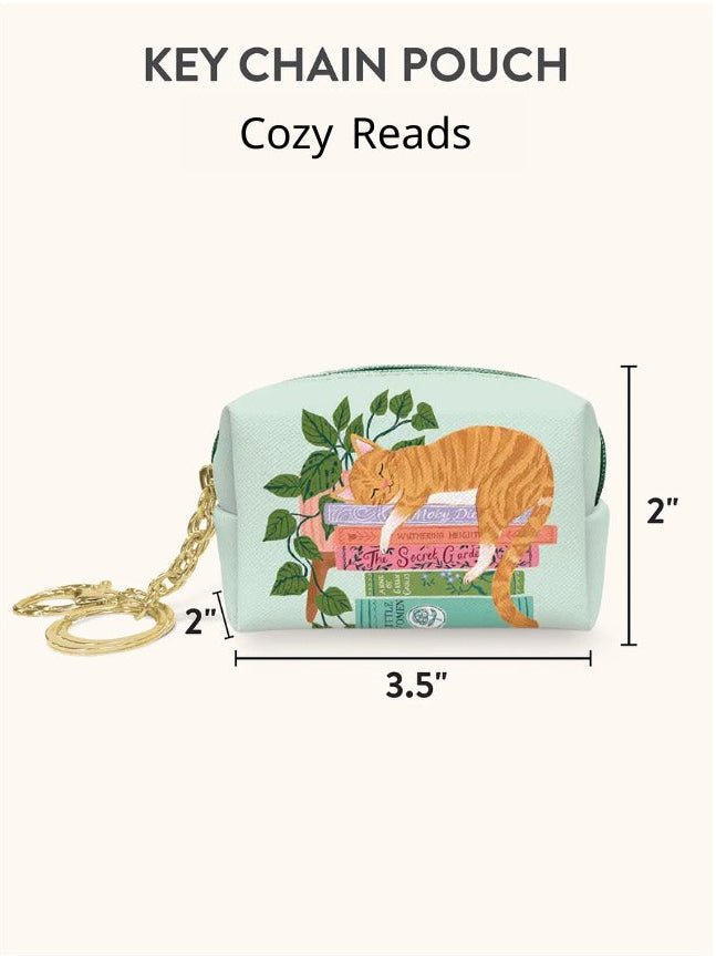 מחזיק מפתחות ופאוצ׳ Cozy Reads