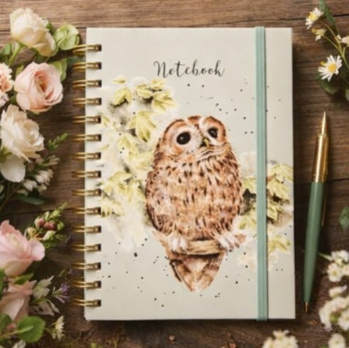 מחברת ספירלה ינשוף Wrendale