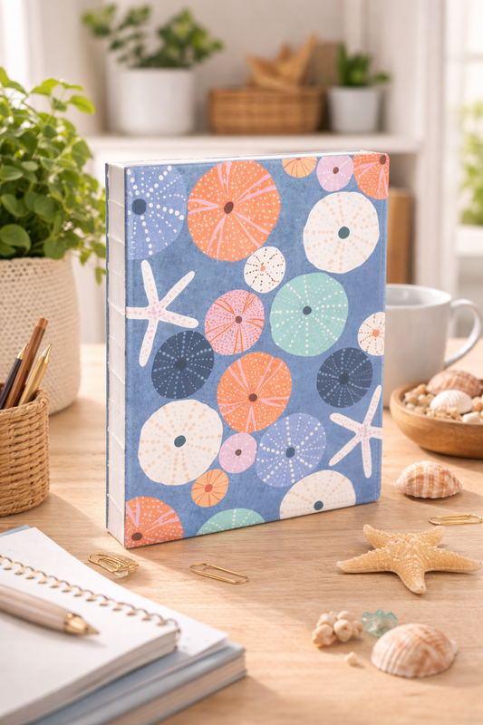 מחברת כריכה קשה Seaside Discoveries