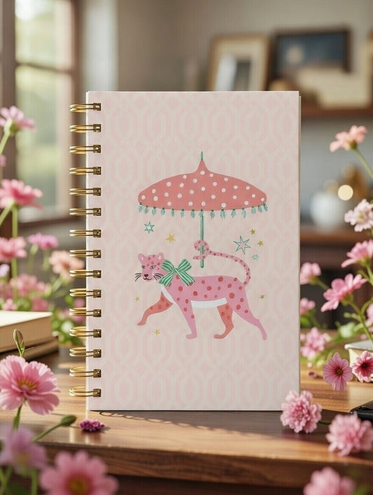 מחברת ספירלה Leopard on Parade