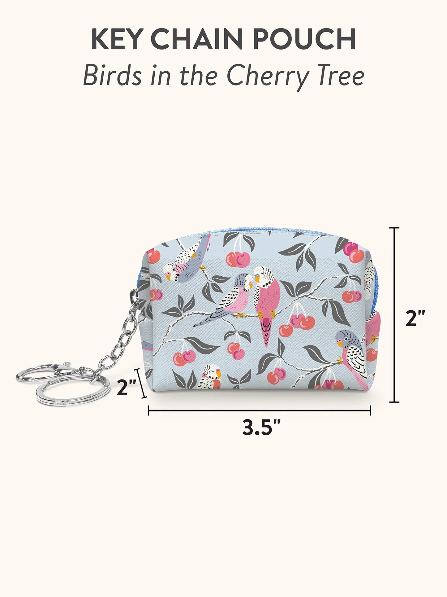 מחזיק מפתחות ופאוצ׳ Birds in the Cherry Tree