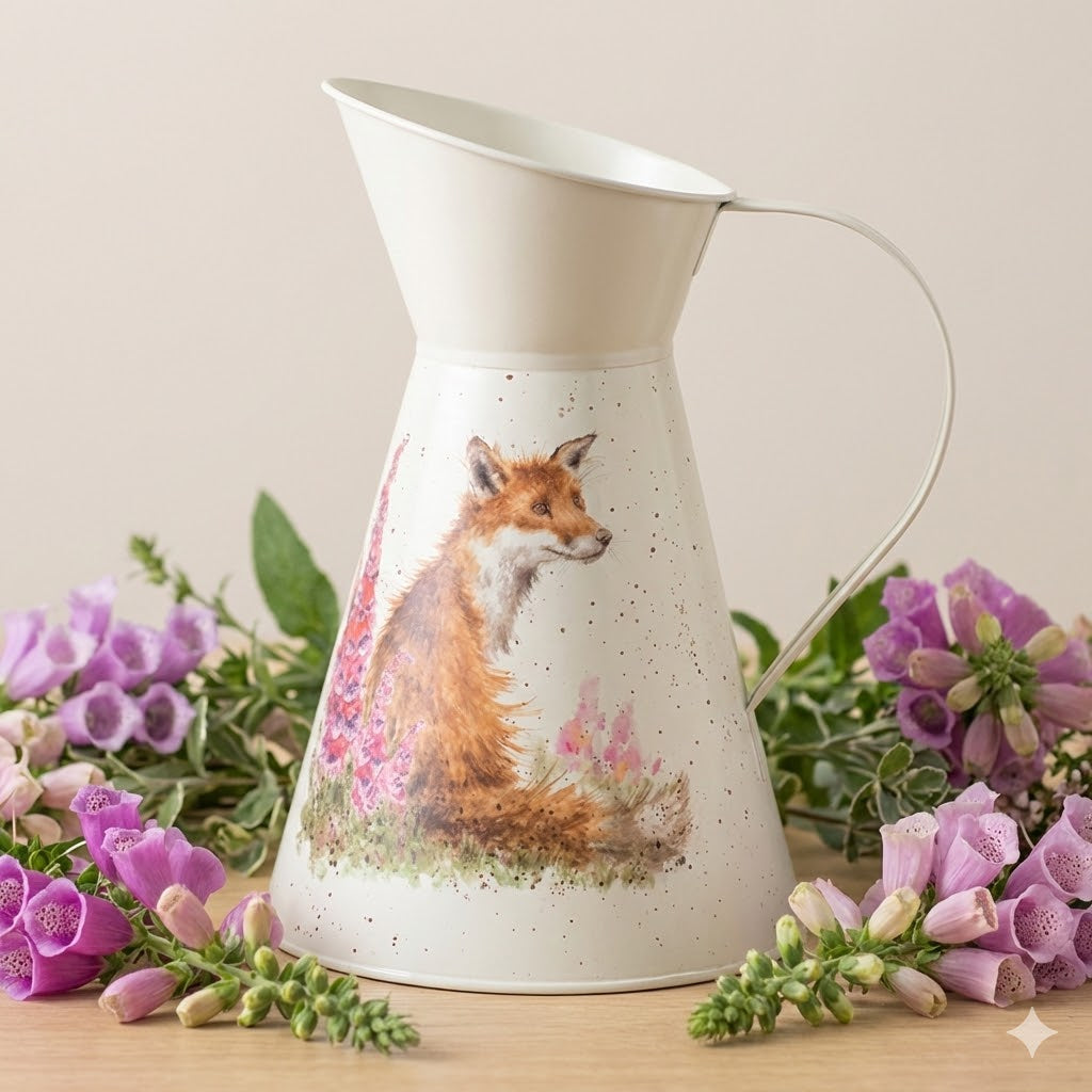 כד פרחים מדהים שועל