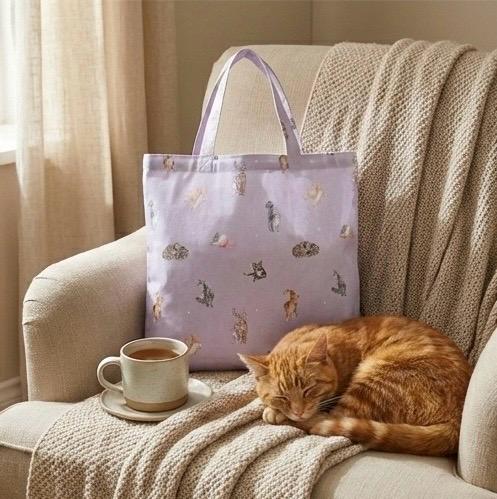 תיק קניות מתקפל חתול