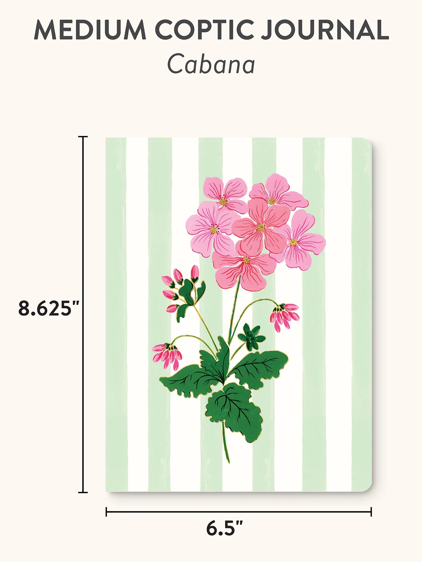 מחברת כריכה קשה Cabana Blooms