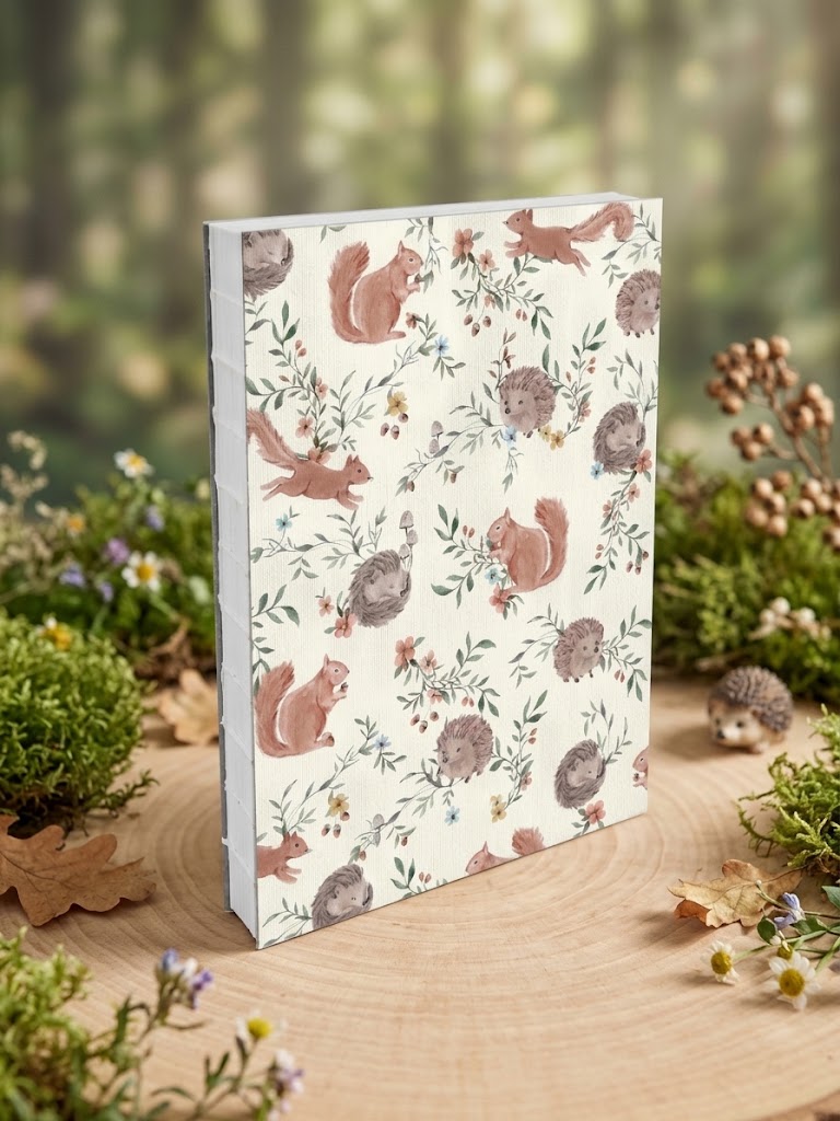 מחברת כריכה קשה Autumn  Woodland