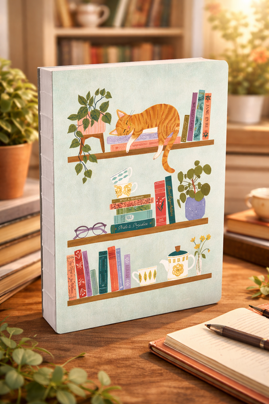 מחברת כריכה קשה Cozy Reads