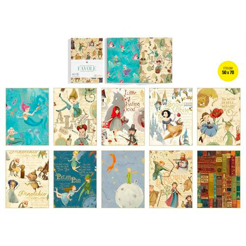 מארז ניירות עטיפה אגדות