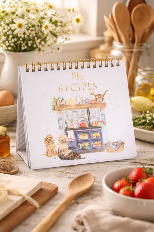 ספר מתכונים באיורי חיות