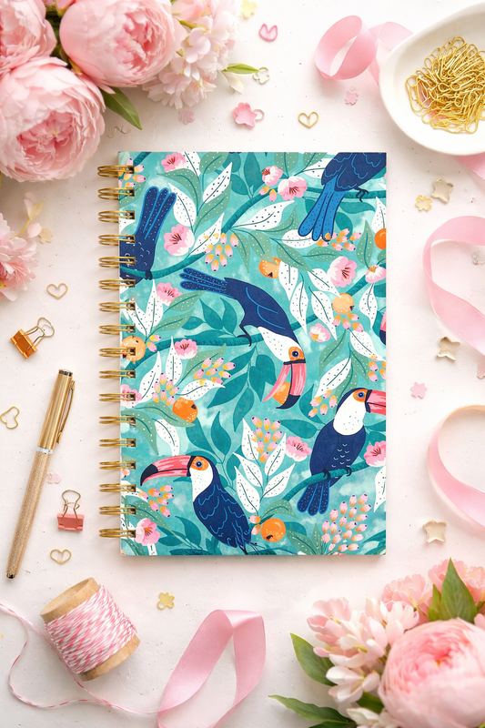 מחברת ספירלה Tropical Paradise