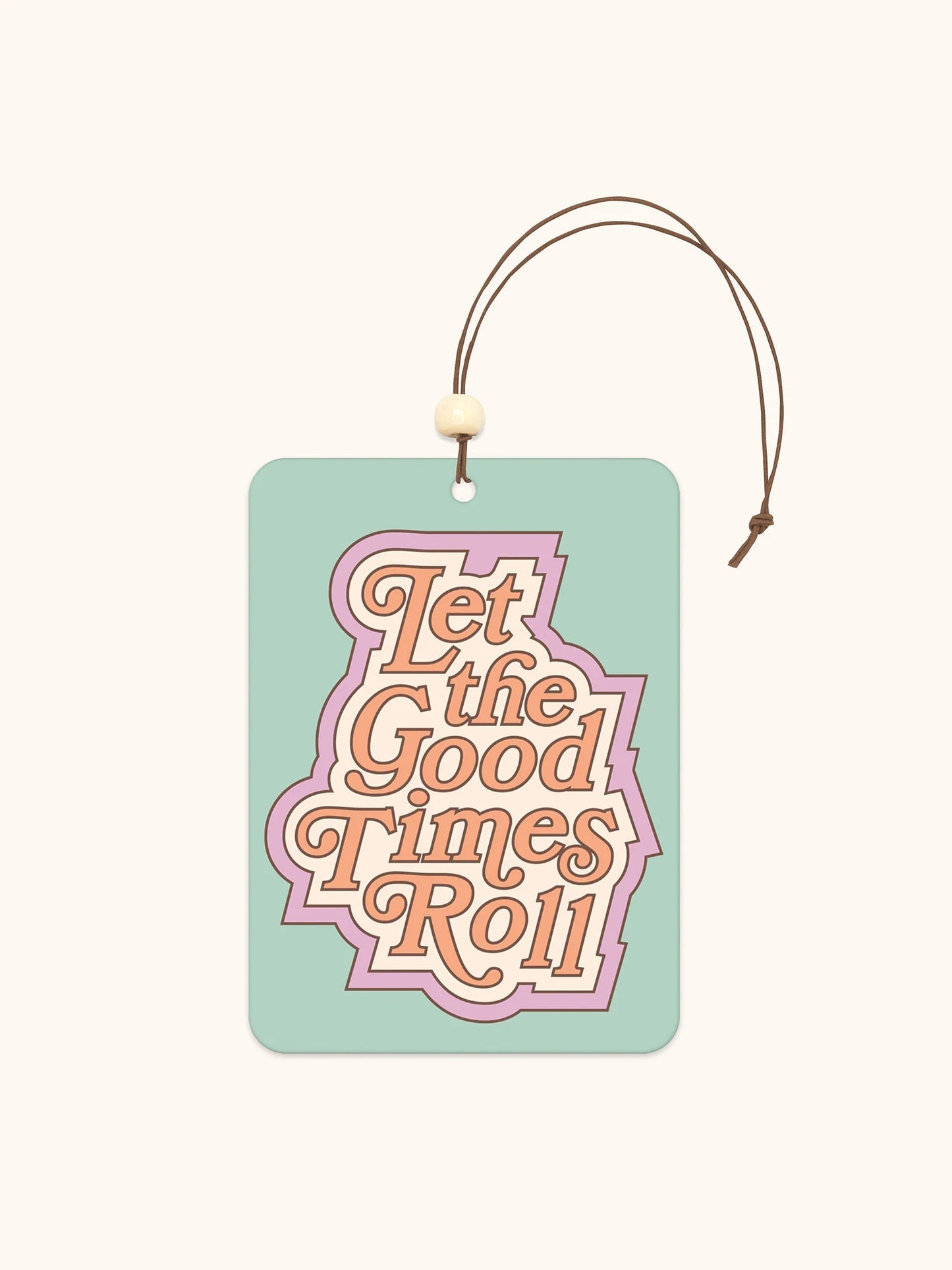 מפיץ ריח לרכב LET THE GOOD TIME ROLL