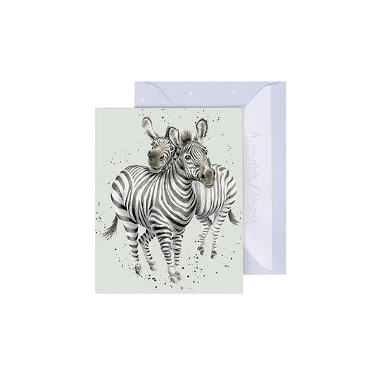 כרטיס ברכה מיני 'Still My Favourite' zebra (GE114)
