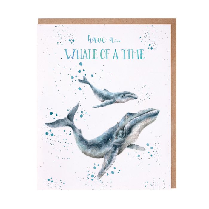כרטיס ברכה  Whale of a Time (OC95)
